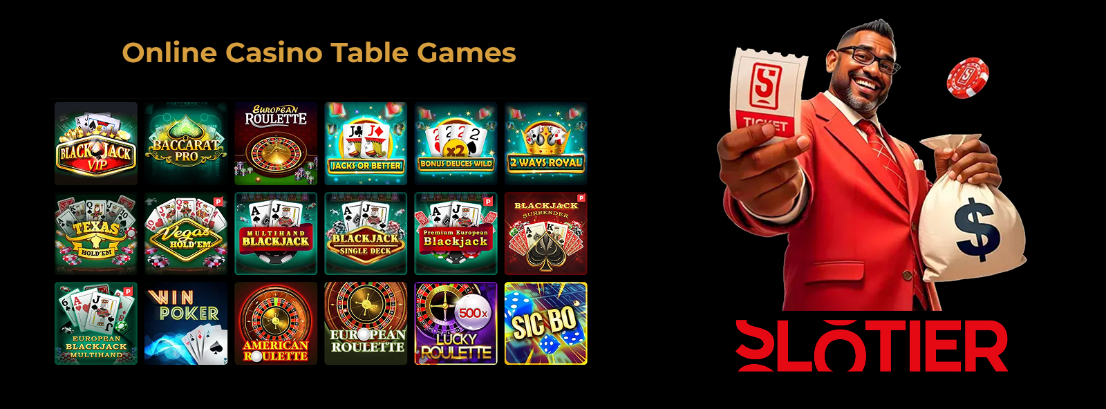 Table Games – Skill, Strategy and Classic Casino Vibes